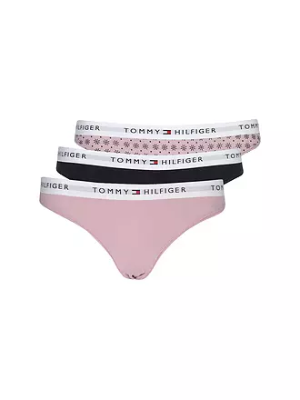 TOMMY HILFIGER | Slip 3er Pkg red | 